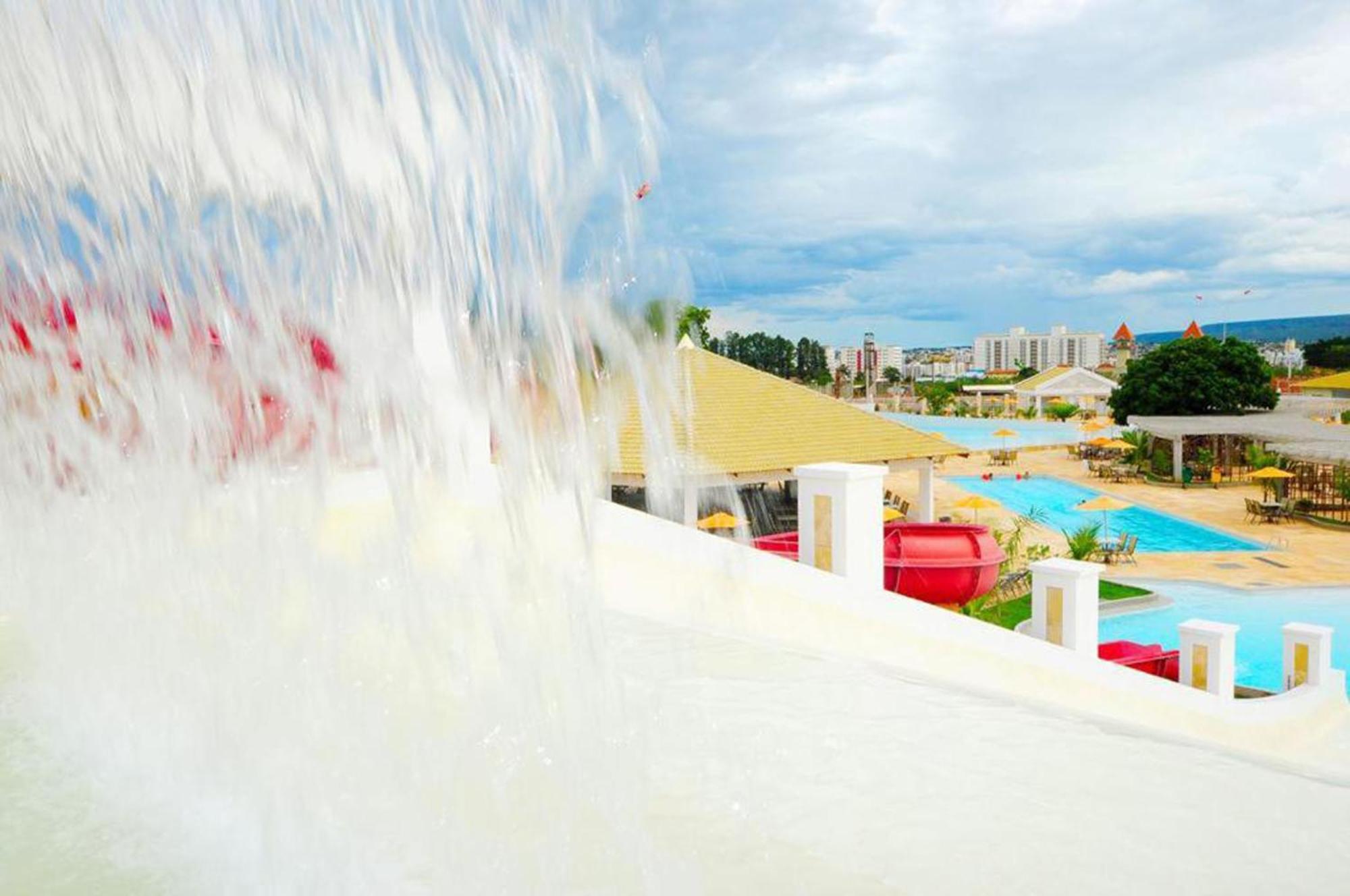 Lacqua Diroma Oficial - Diroma Acqua Park Incluido - Com Roupa De Cama E Banho Калдас-Новас Экстерьер фото