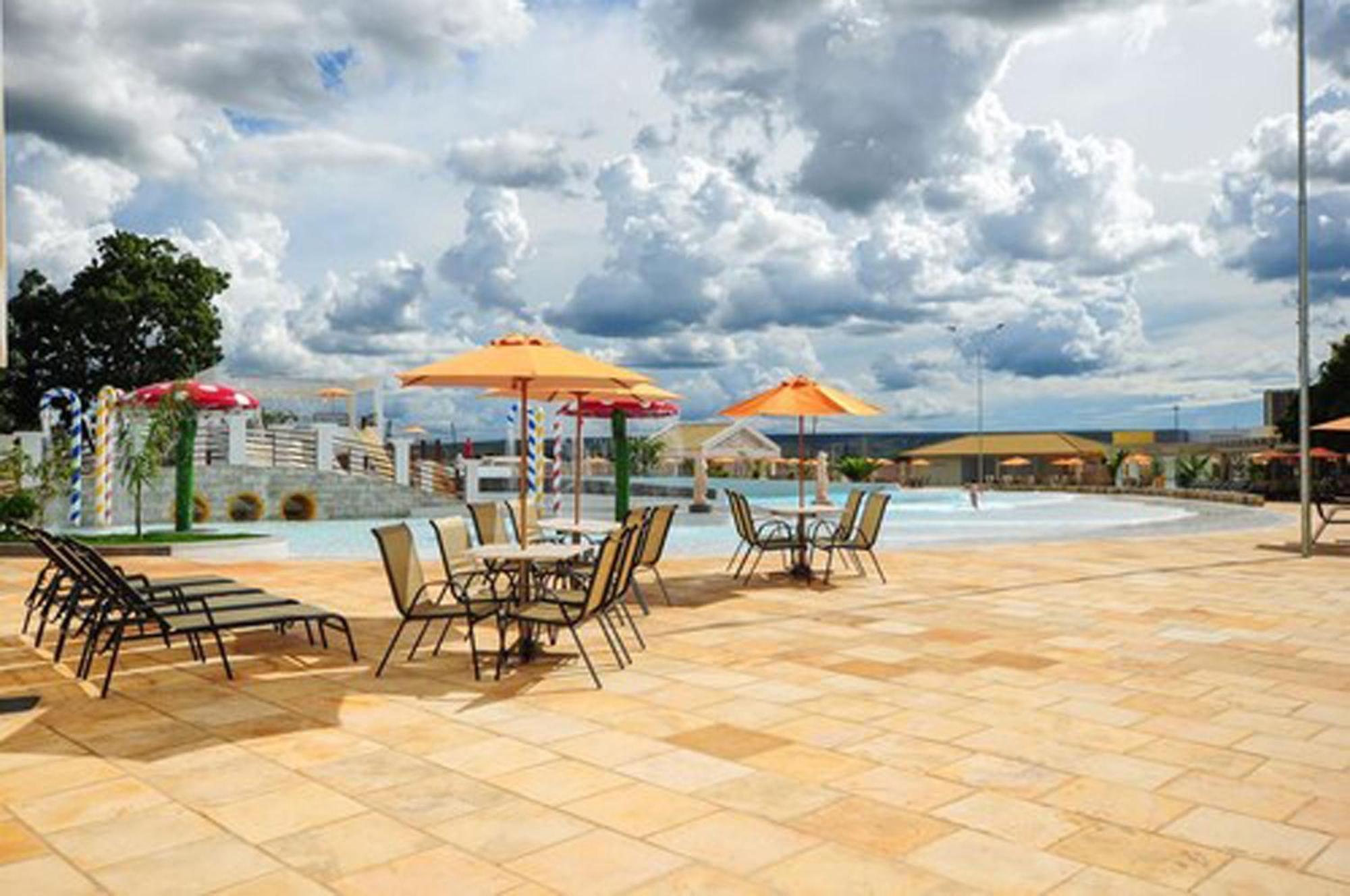 Lacqua Diroma Oficial - Diroma Acqua Park Incluido - Com Roupa De Cama E Banho Калдас-Новас Экстерьер фото
