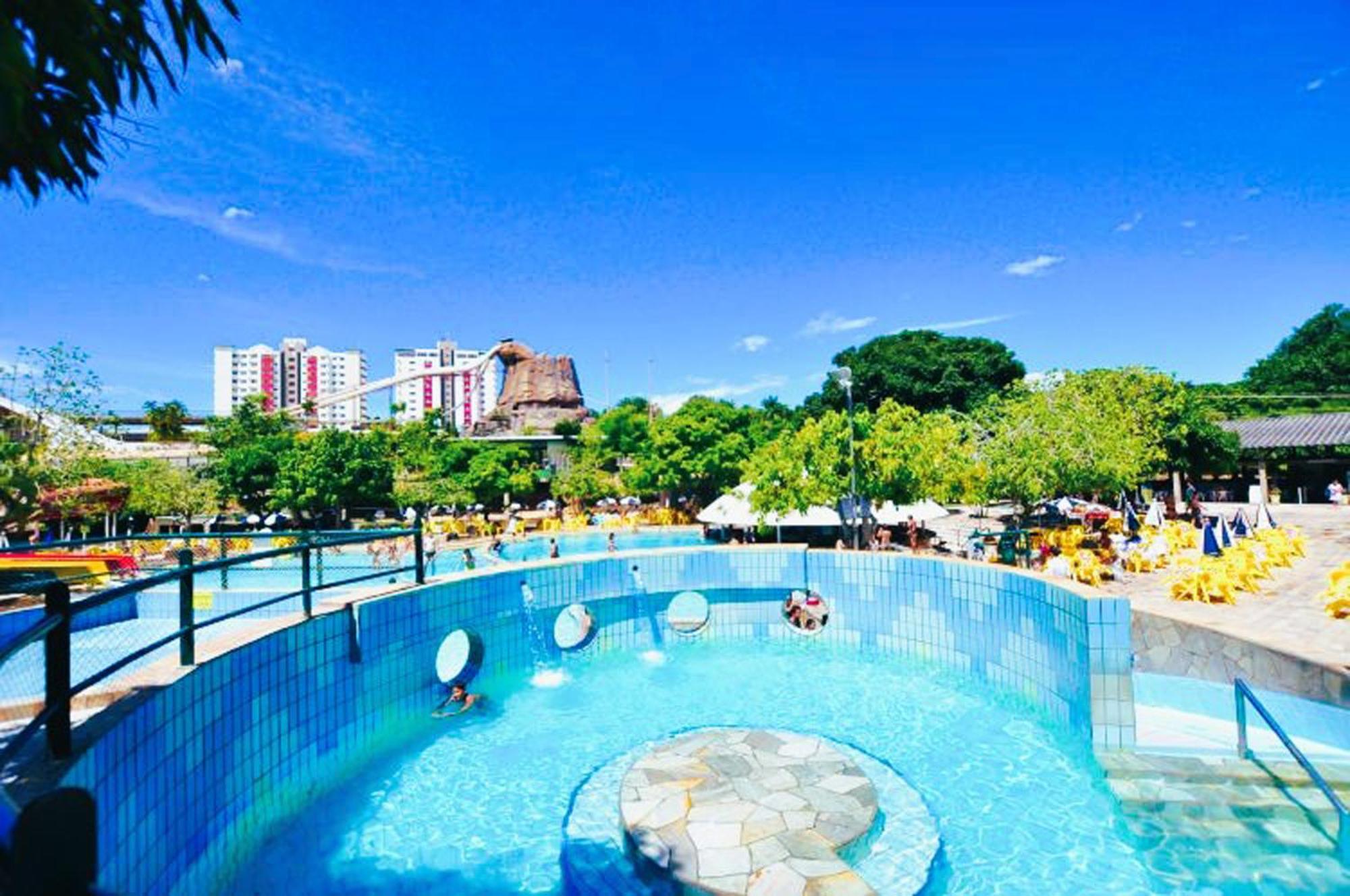 Lacqua Diroma Oficial - Diroma Acqua Park Incluido - Com Roupa De Cama E Banho Калдас-Новас Экстерьер фото