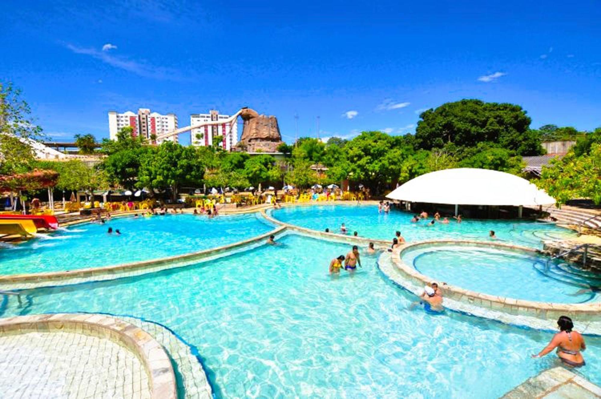 Lacqua Diroma Oficial - Diroma Acqua Park Incluido - Com Roupa De Cama E Banho Калдас-Новас Экстерьер фото
