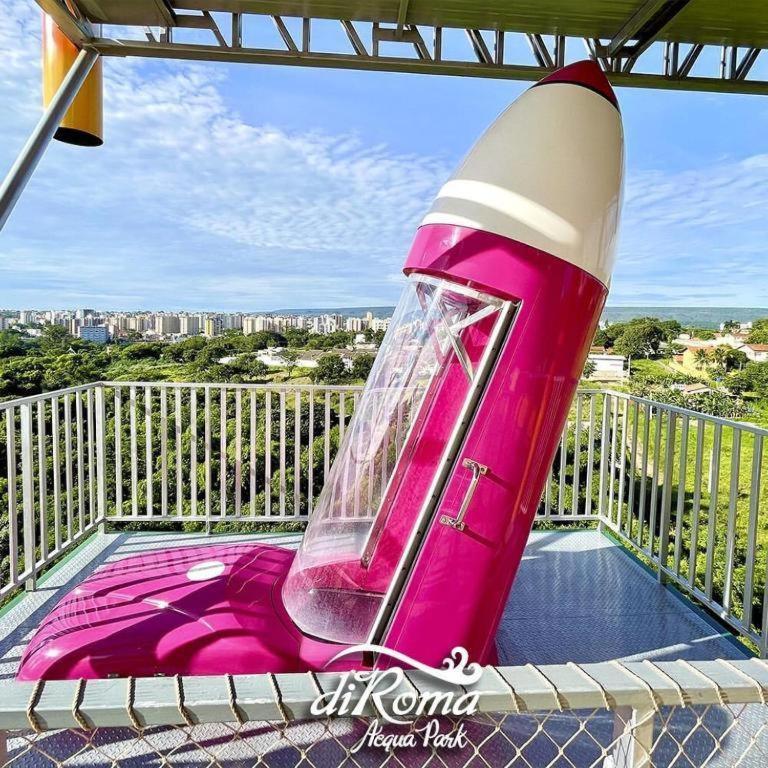 Lacqua Diroma Oficial - Diroma Acqua Park Incluido - Com Roupa De Cama E Banho Калдас-Новас Экстерьер фото