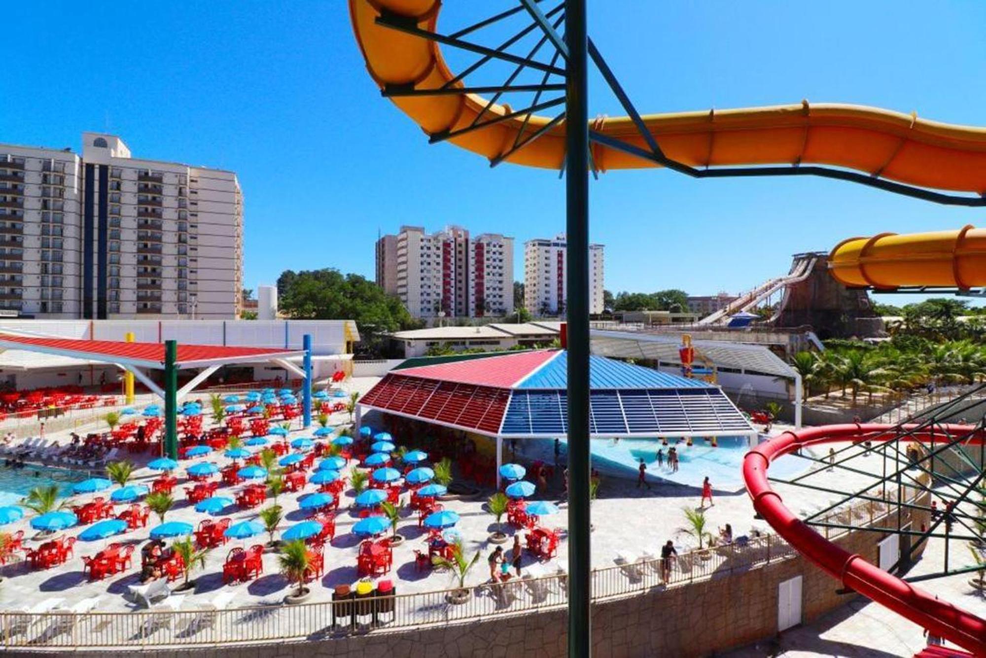 Lacqua Diroma Oficial - Diroma Acqua Park Incluido - Com Roupa De Cama E Banho Калдас-Новас Экстерьер фото
