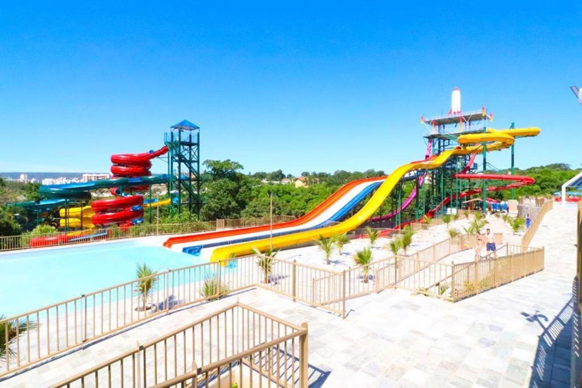 Lacqua Diroma Oficial - Diroma Acqua Park Incluido - Com Roupa De Cama E Banho Калдас-Новас Экстерьер фото
